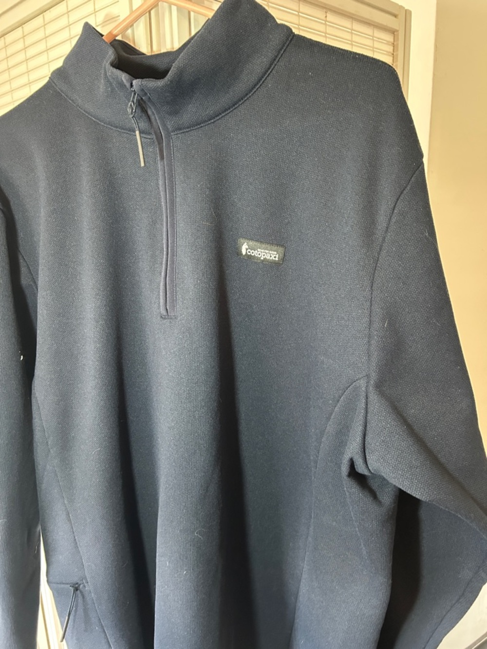 cotopaxi Navy Half-Zip Pullover Sweatshirt